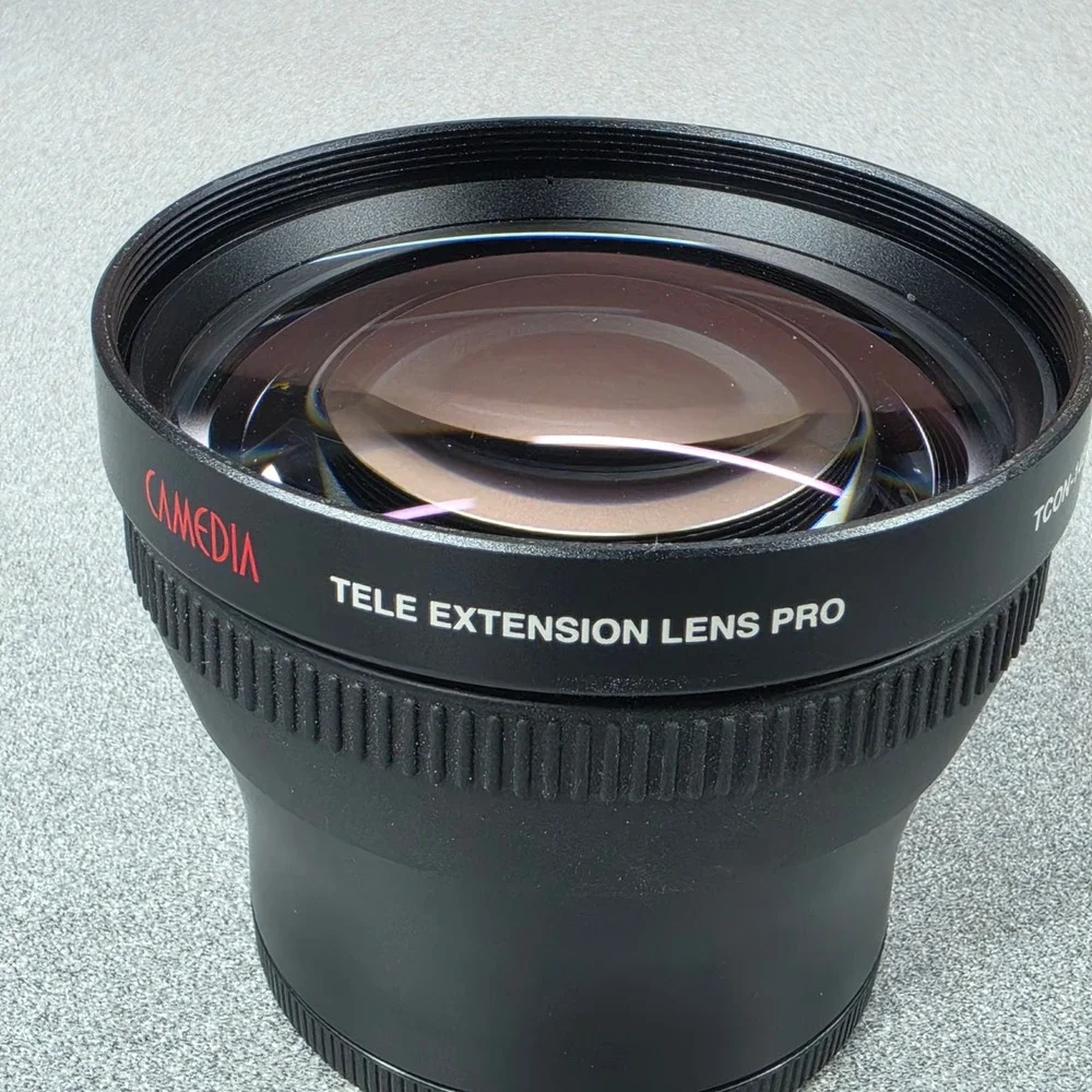 Olympus TCON-14B 1.45x Teleconverter Lens 62mm Mount Black Excellent Japan